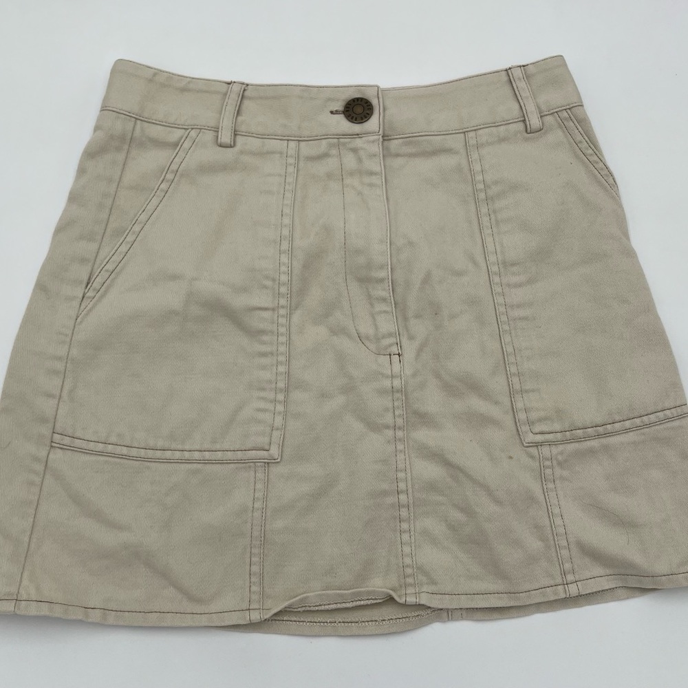 Urban Outfitters BDG Beige Denim Mini Skirt Size S-P